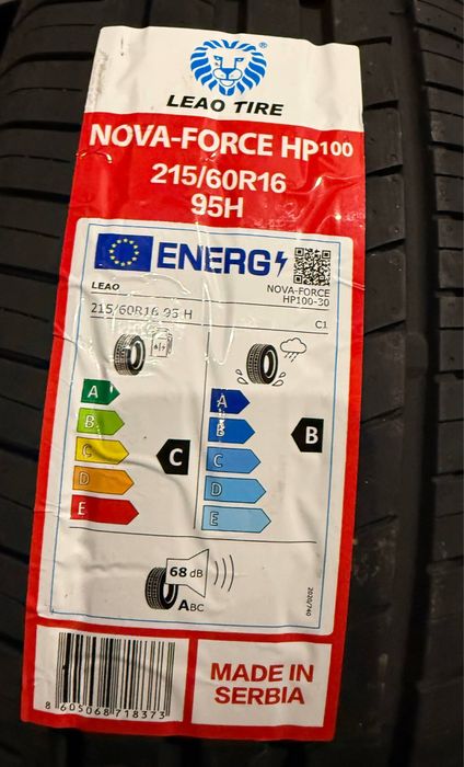 215/60 R16 95H Leao Nova-Force HP100 летняя