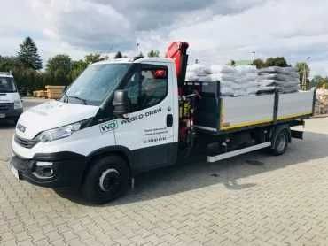 Pellet jakość EN plus A1 z dostawą i rozładunkiem HDS