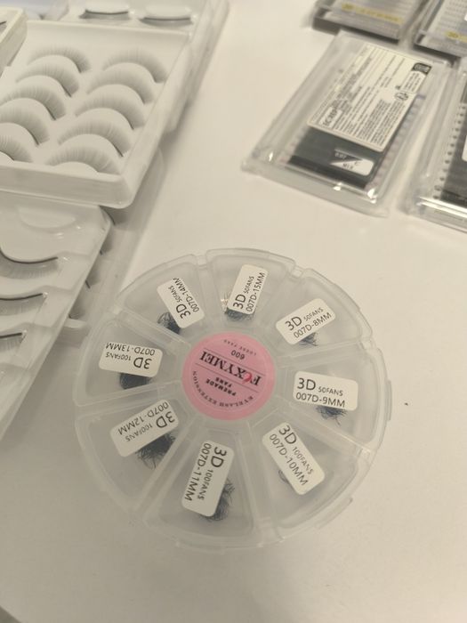 Набор для наращивания и обучения наращиванию ресниц,под ключ