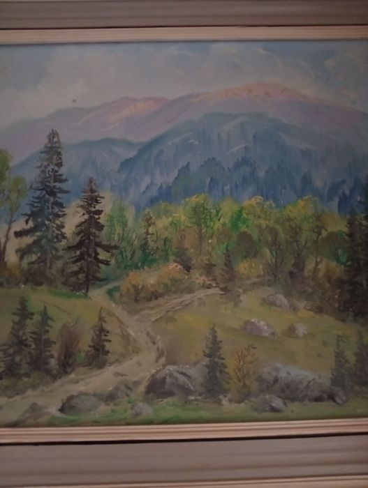 Картина Ківежді, олія на полотні, 54×59 см, у рамці