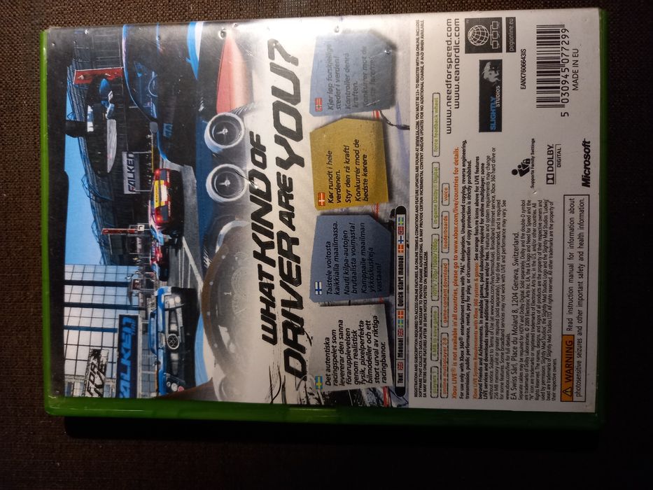 Gra Need For Speed Shift na konsolę xbox 360 N.F.S.