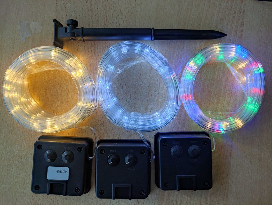 Гирлянда вулична роса 7-102м,сонячна,смарт, опт і дроп