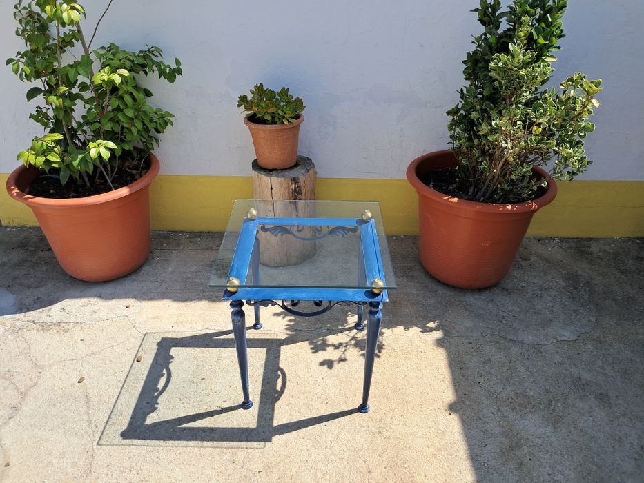 Mesa ferro forjado vintage