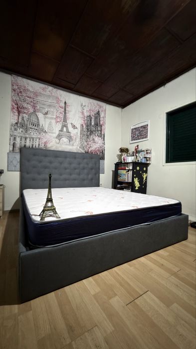 Cama Paris completa design elegante e linda ao mesmo tempo