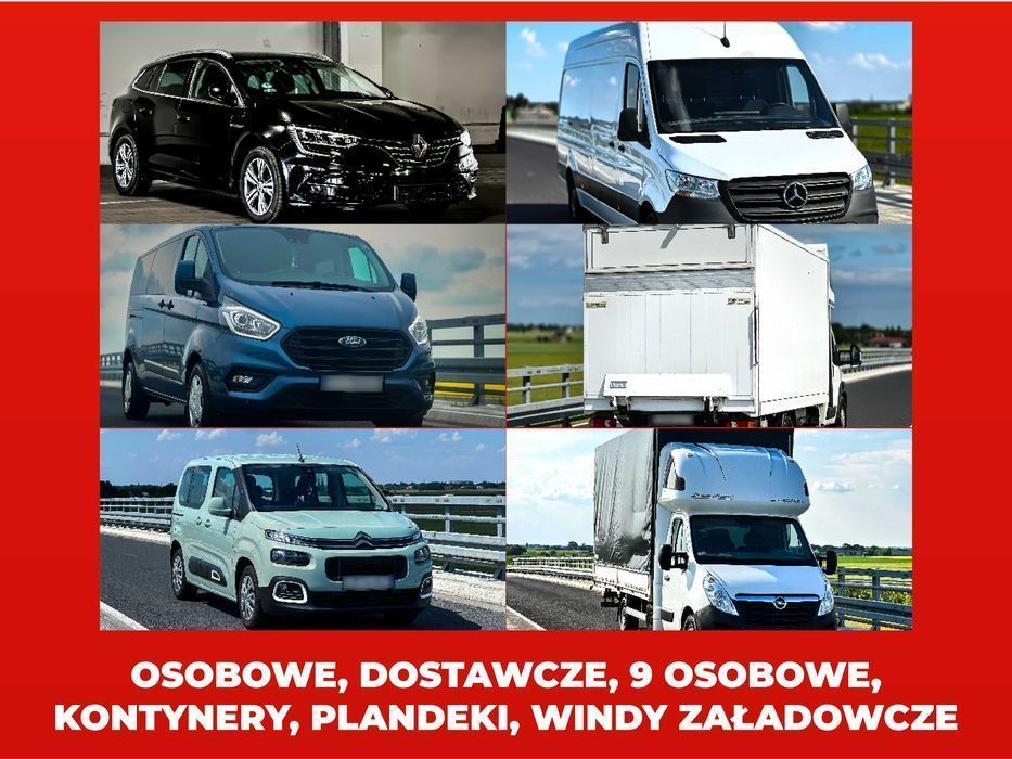 WYPOŻYCZALNIA wynajem samochodów osobowych BEZ KAUCJI