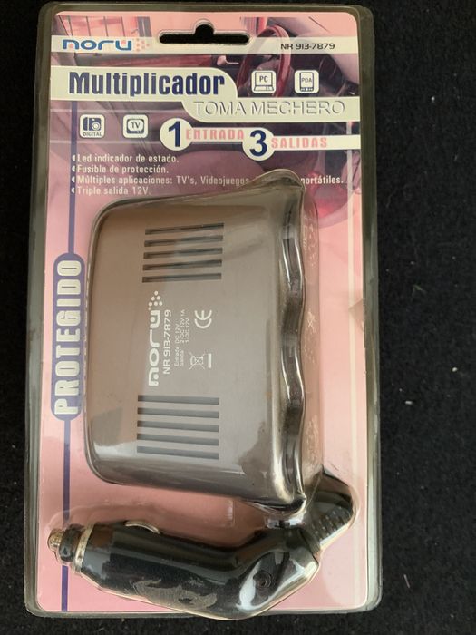 Multiplicador de fichas isqueiro 12 Volts