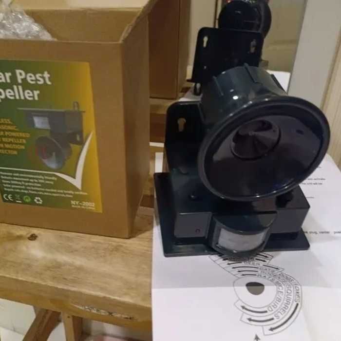 Садовый отпугиватель собак, котов, мышей, птиц - відлякувач Ultrasonic