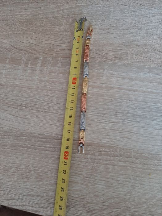 Bransoletka damska imitacja złota