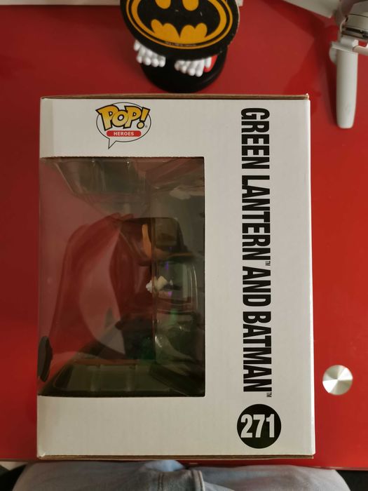 Funko Pop Green Lantern and Batman Comic Moments