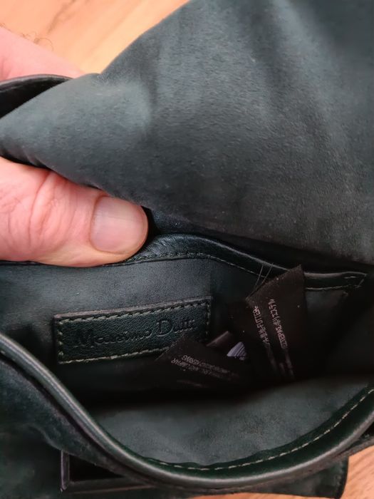 Torebka Massimo Dutti skórzana skóra naturalna licowa torba na ramię