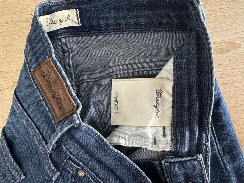 Spodnie jeansowe Jeans Wrangler damskie