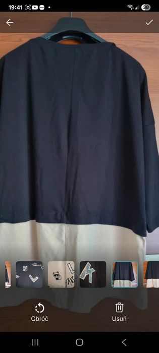Śliczna bluzka, pięknie zdobiona.