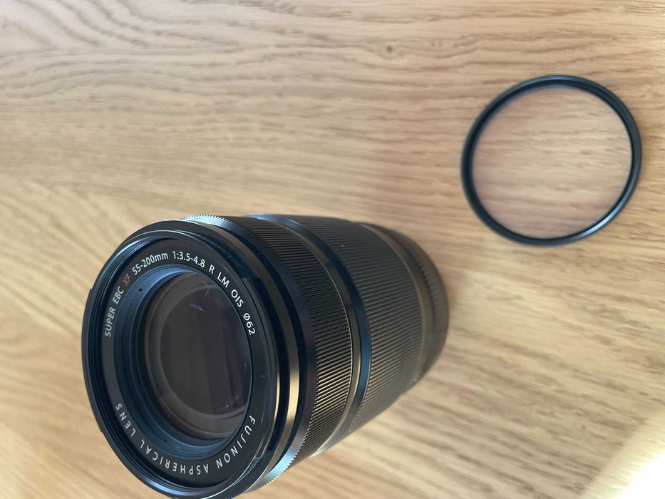 Lente Fujifilm FUJINON XF 55-200mm f/3.5-4.8 R LM OIS + FiltroUV Marumi 62mm