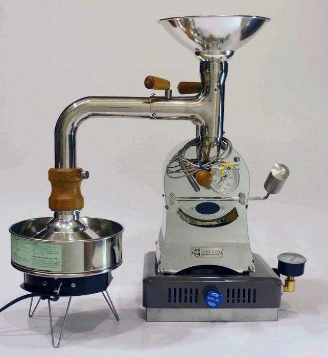 Máquina de torrar café a gás (butano) Huky 500 T