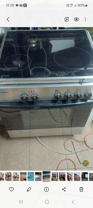 Płyta ceramiczna z piekarnikiem Siemens