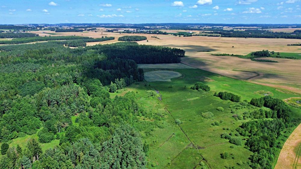 Działka budowlana na sprzedaż Mazury jeziora