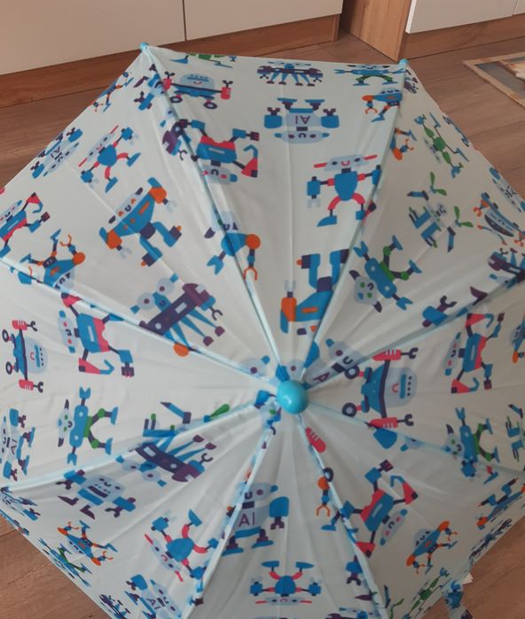Parasolka dla dziecka dziecięca niebieska nowa