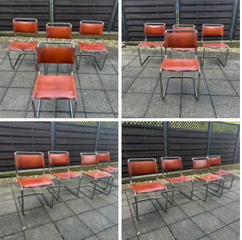 Thonet S33 Mart Stam krzesło Bauhaus