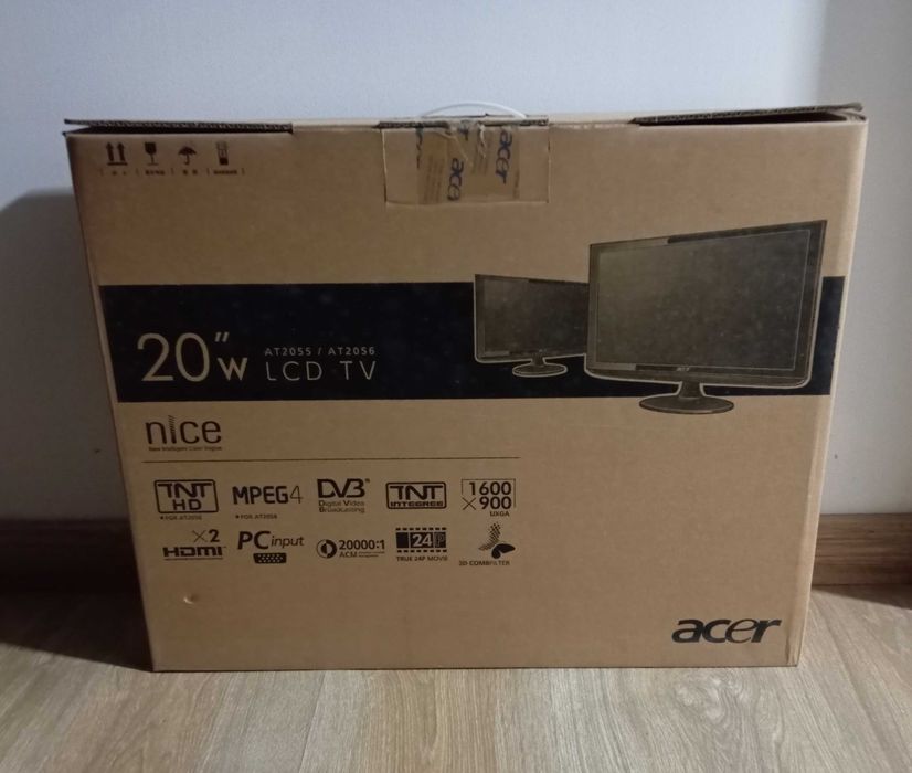 Monitor e TV Acer 20"