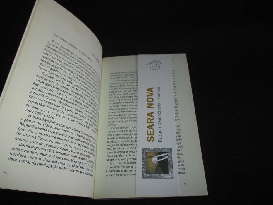 Livro Seara Nova Razão e Democracia Europa