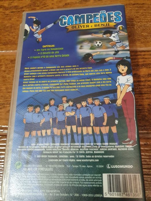 Oliver e Benji - Campeões VHS