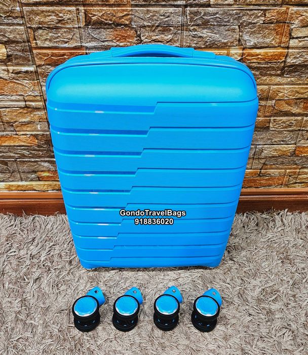 MALA PORÃO GRANDE 23Kg + MALA CABINE 8 a 10Kg NOVAS - POLIPROPILENO