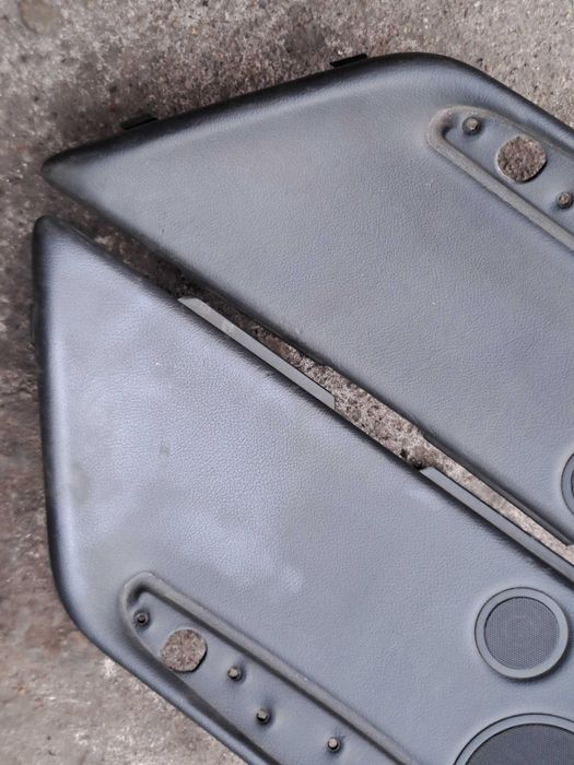 Bmw e46 cabrio tylne boczki  czarna skóra