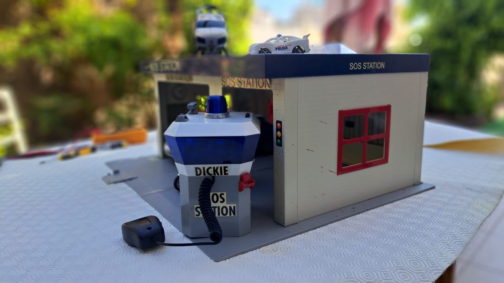 Estação de SOS da polícia