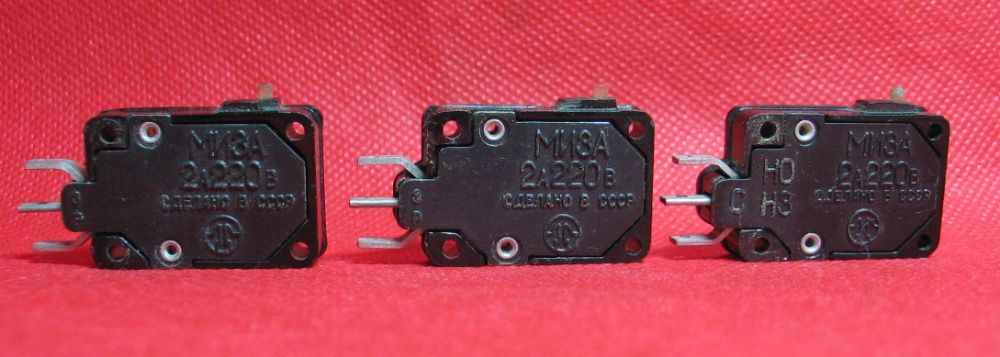 Микропереключатели МИ-3А, МИ-3Б