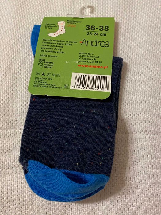 Nowe skarpetki grafitti Andrea 36-38