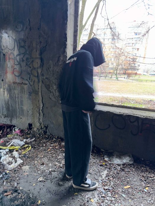 Худи Grailz Project Orgasm Donor черная