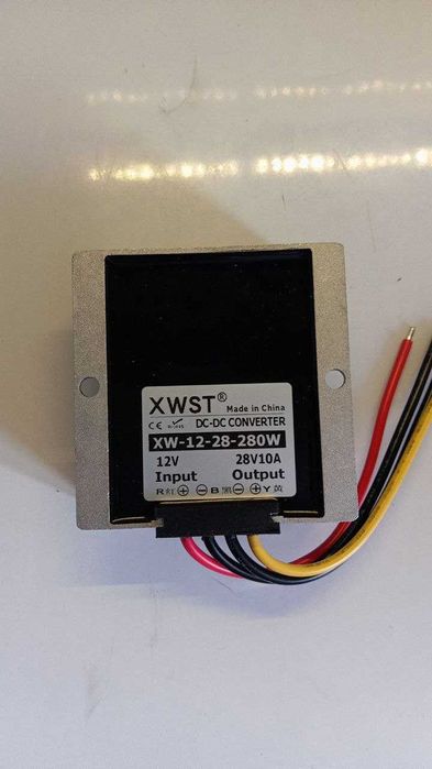 підвищуючий перетворювач напруги 12в - 24в, 12в-28в, 12в-48в