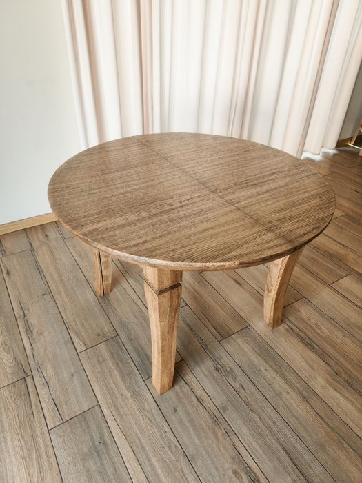 Stół loftowy okrągły loft stół jadalniany 110/410 szczotkowany