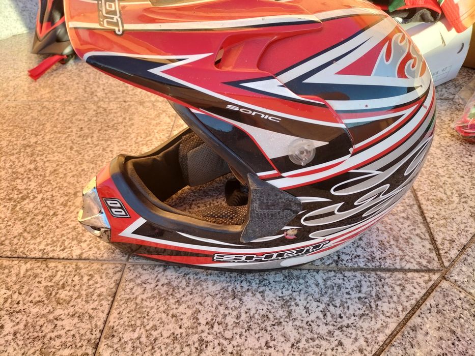 Capacete motocross