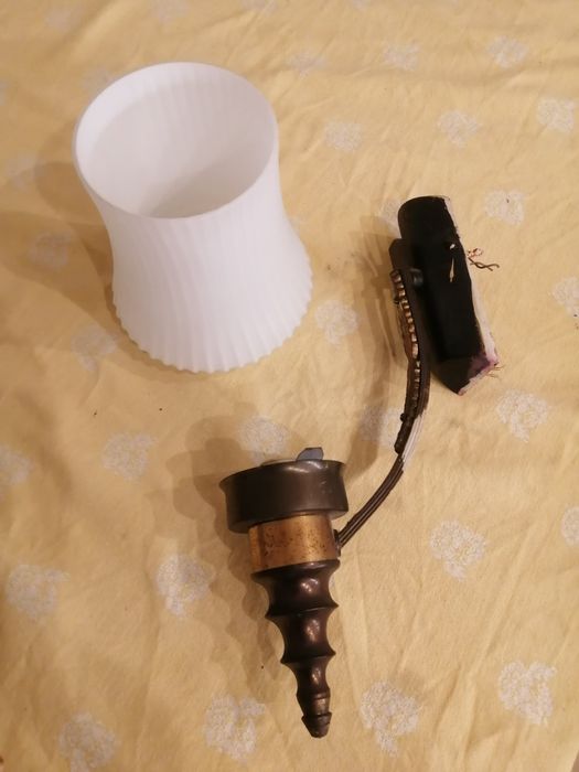 Foco/candeeiro de parede vintage