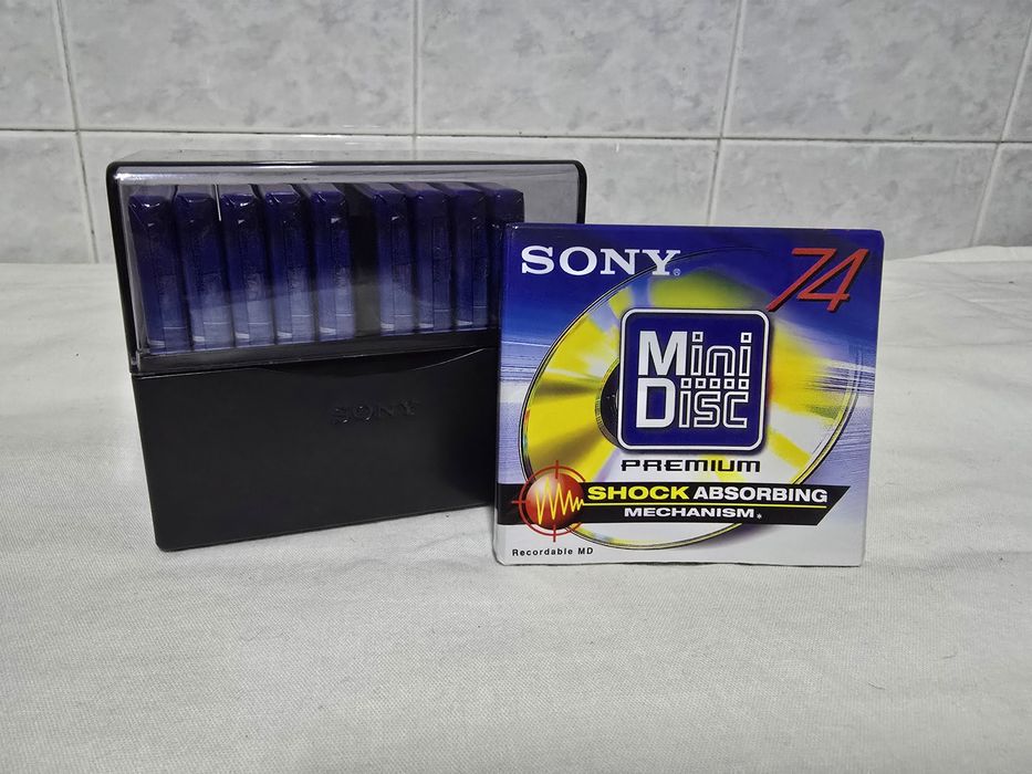 Pack 10 MiniDscs Sony [novos c/oferta]