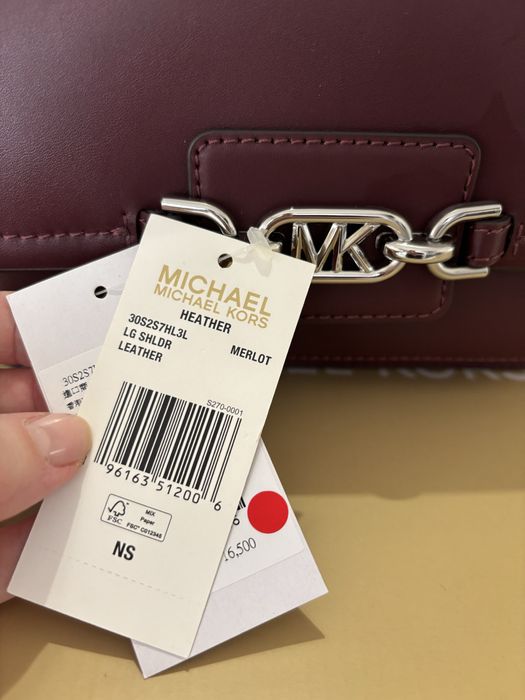 Michael kors merlot оригинал кожа сумка