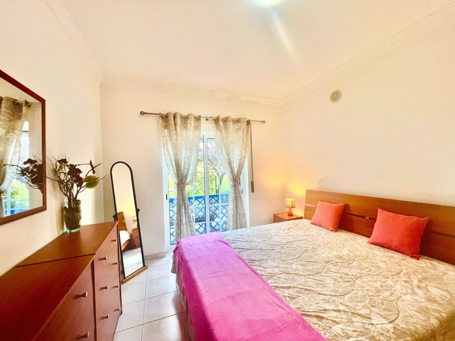 T1 piscinas, churrasqueira,wifi,garagem