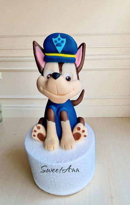 Chase figurka na tort psi patrol