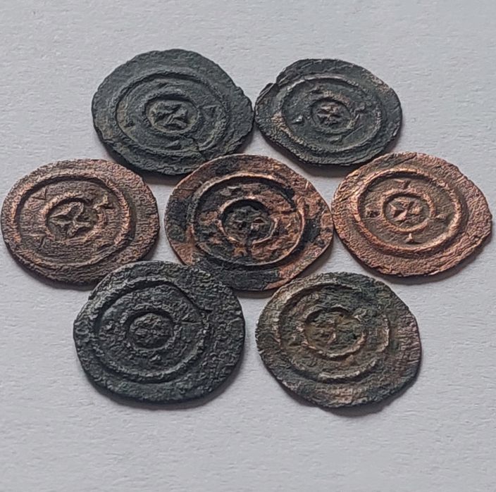 Denar 1131 - 1141 r. Bela II Śelpy, Węgry