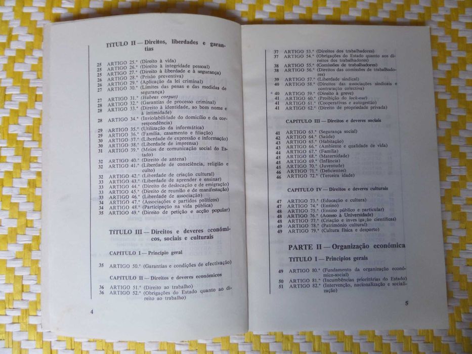 Constituição da República Portuguesa – 1976
INCM