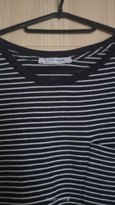 Krótka koszulka ZARA S