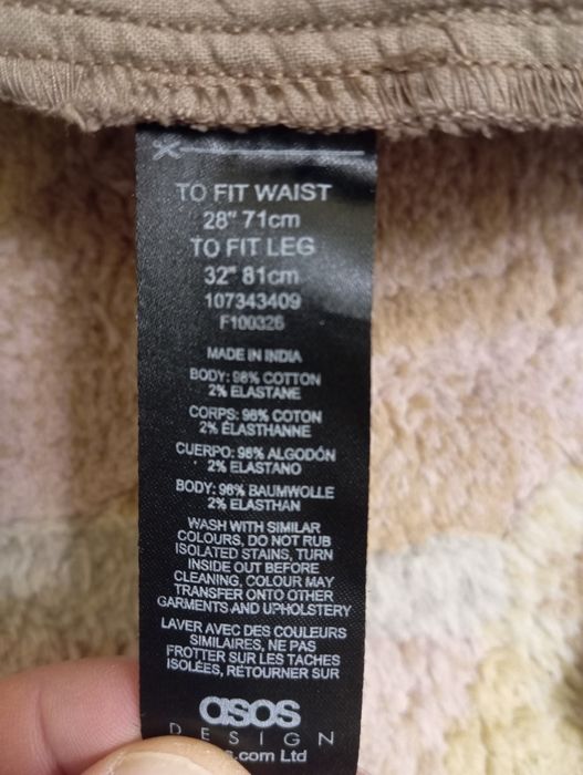 Штаны карго  ASOS w28