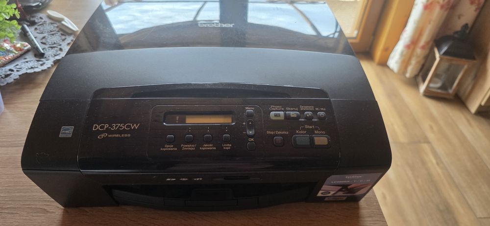 Tusze Brother LC980 komplet oryginalny plus drukarka Brother DCP375CW