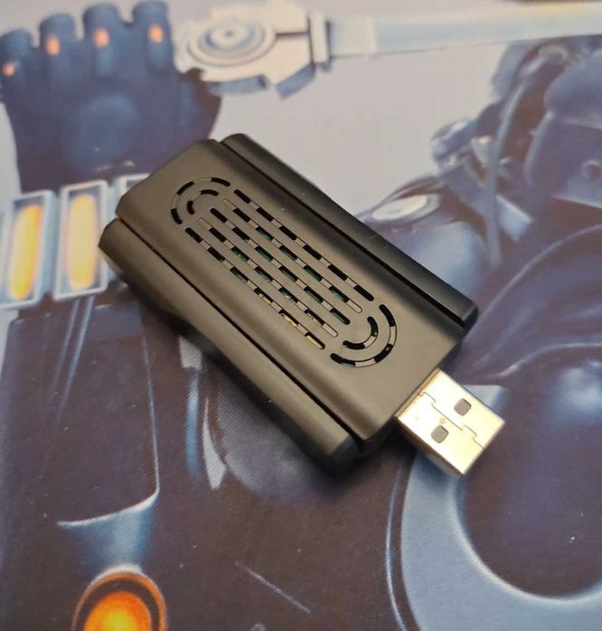 Двухдиапазонный USB WiFi 5 адаптер 1300 Mbps 2.4G/5G с двумя антеннами