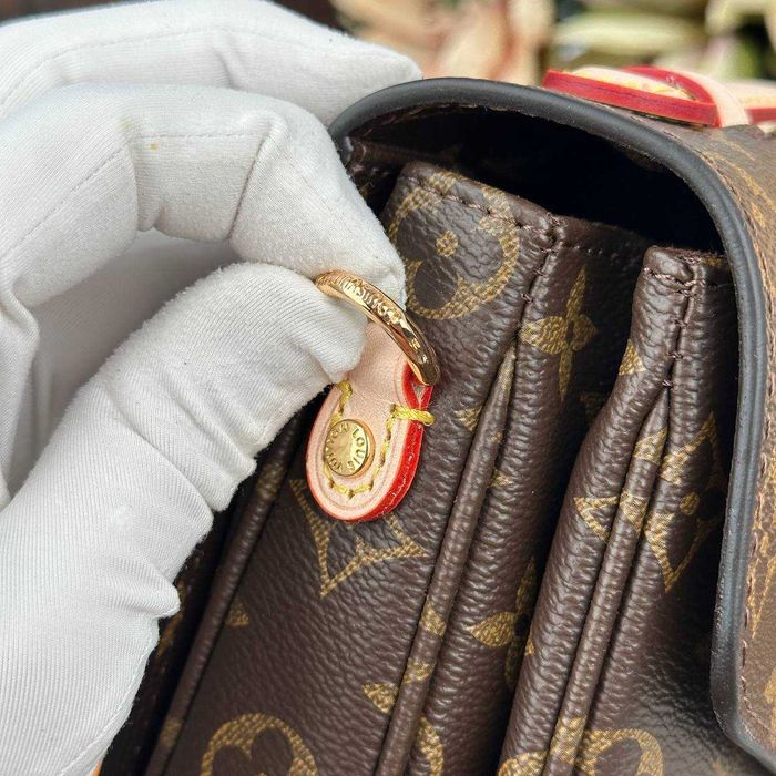 Жіноча сумка Louis Vuitton Pochette Metis Monogram (люкс качество)