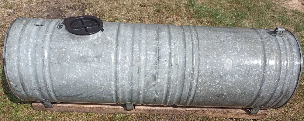 Beczka ocynkowana 600 L bez rdzy