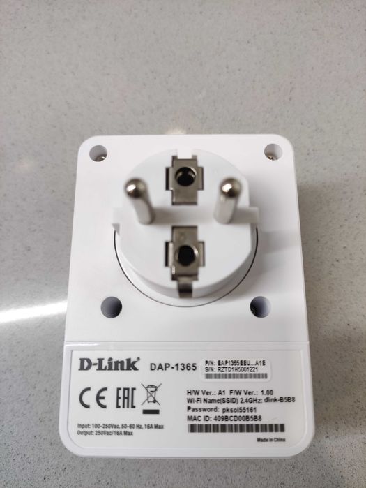 Repetidor extensor de sinal WIFI D-Link DAP-1365