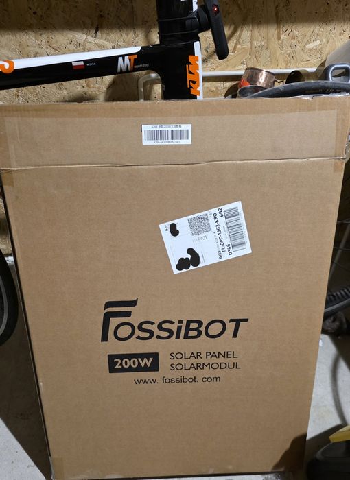 Fossibot sp200 panel słoneczny solarny składany