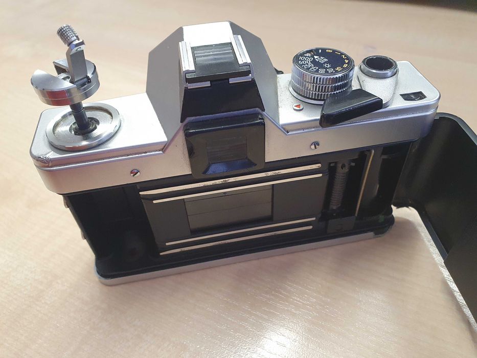 Aparat analogowy Praktica MTL3 z 2 obiektywami i bardzo dużo akcesorii